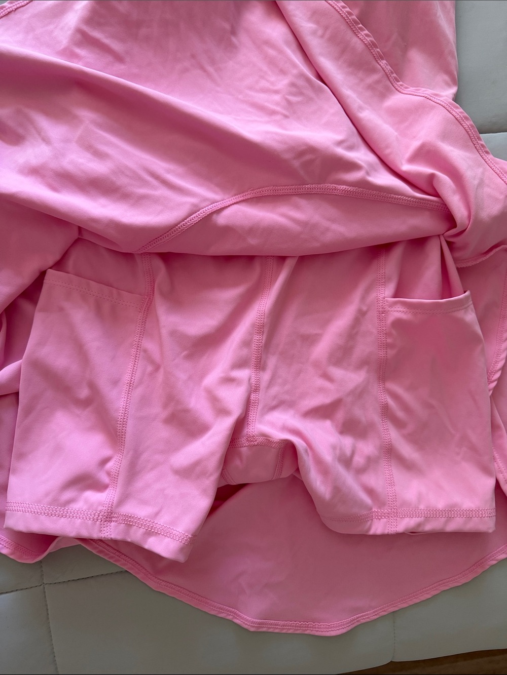 Women's Scallop Detail Active Dress - JoyLab Light PinK S - Picture 8 of 8